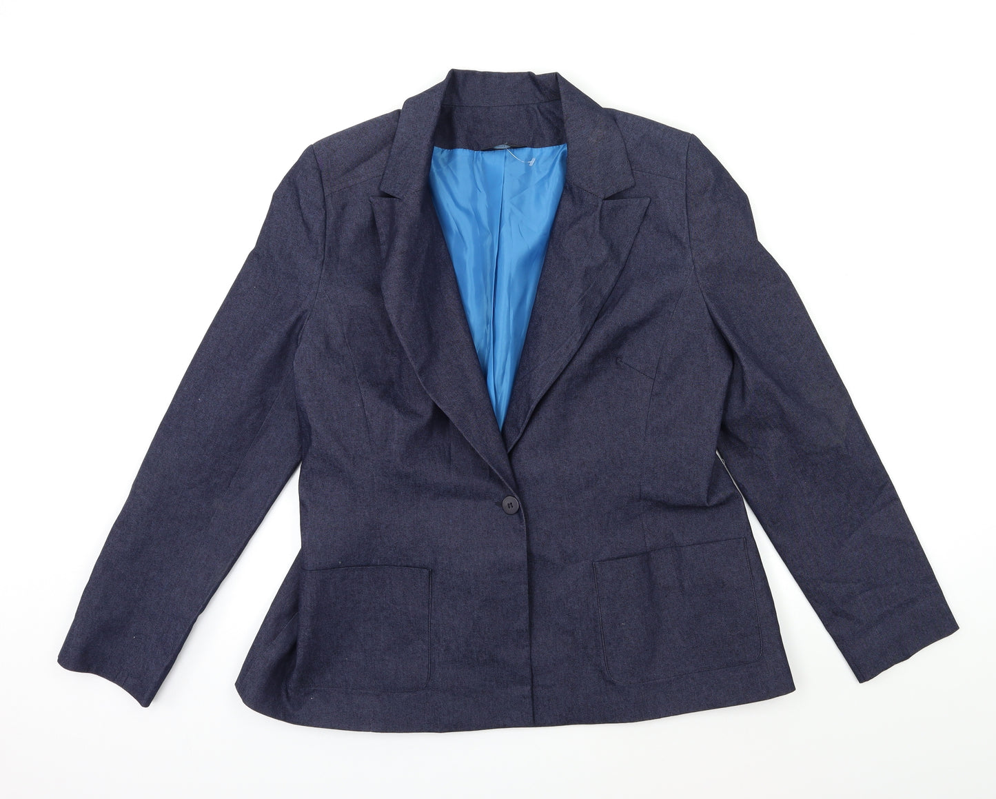 F&F Womens Blue   Jacket Blazer Size 18