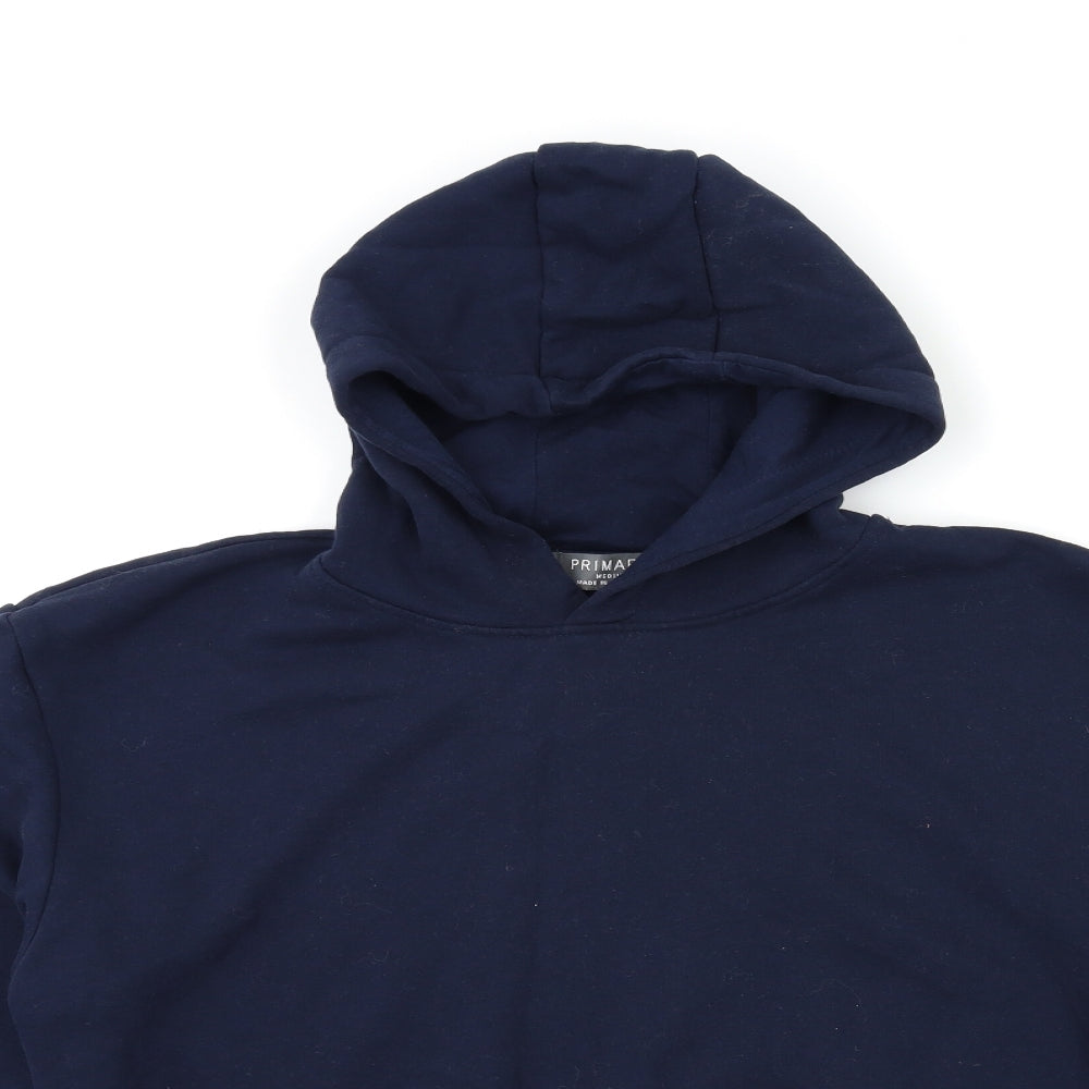 Primark Mens Blue   Pullover Hoodie Size M