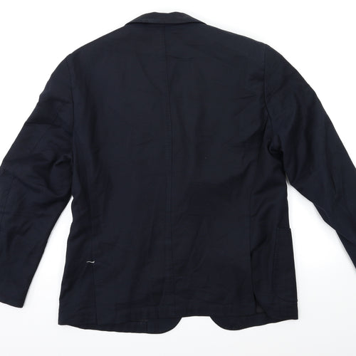 Purple Label Mens Blue   Jacket Suit Jacket Size 46
