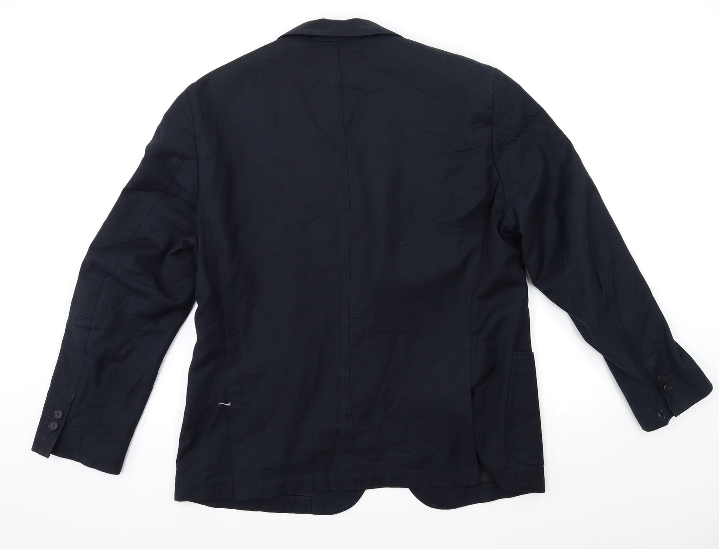 Purple Label Mens Blue   Jacket Suit Jacket Size 46