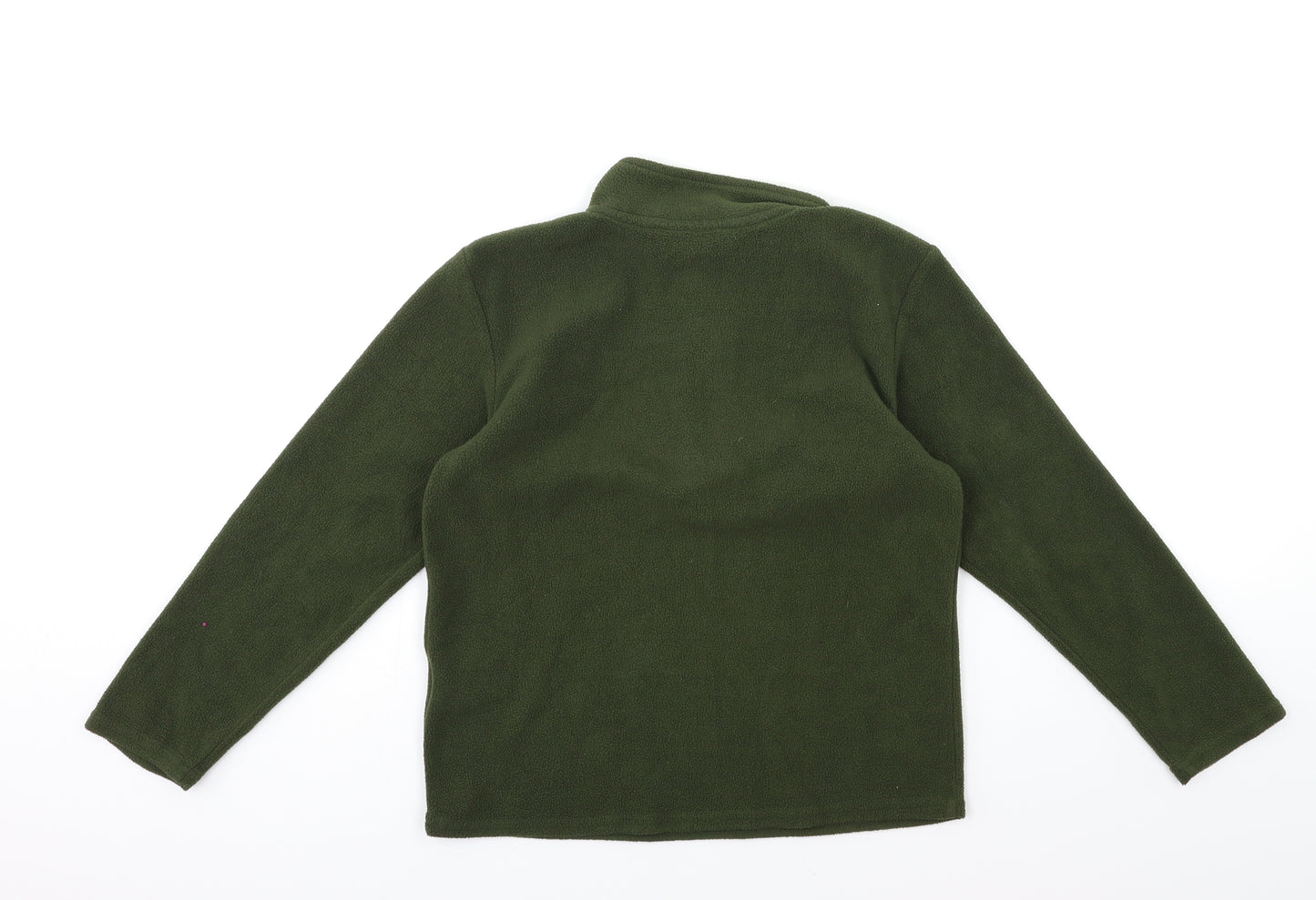 Freedom Trail Boys Green  Fleece Jacket  Size 9 Years