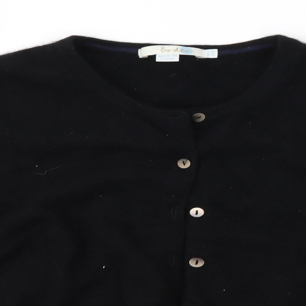 Boden Womens Black   Cardigan Jumper Size 12