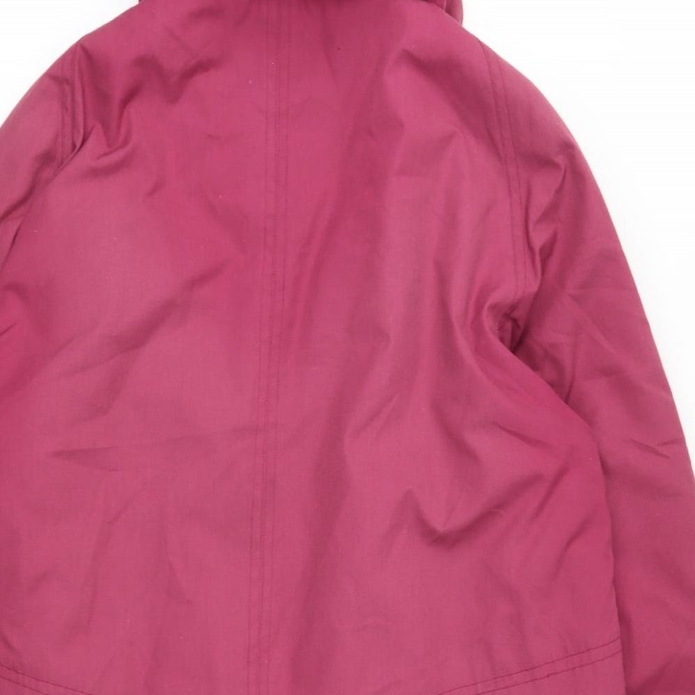 David Barry Womens Pink   Anorak Coat Size 18