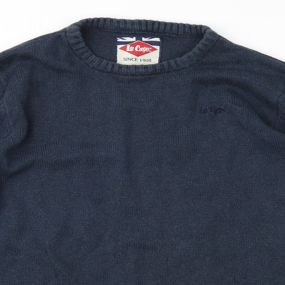 Lee Cooper Womens Blue   Pullover Jumper Size M