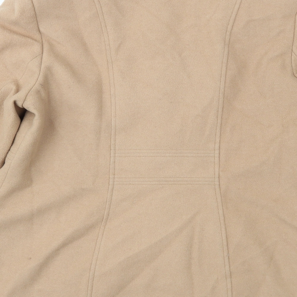 Classic Womens Brown   Overcoat Coat Size 16