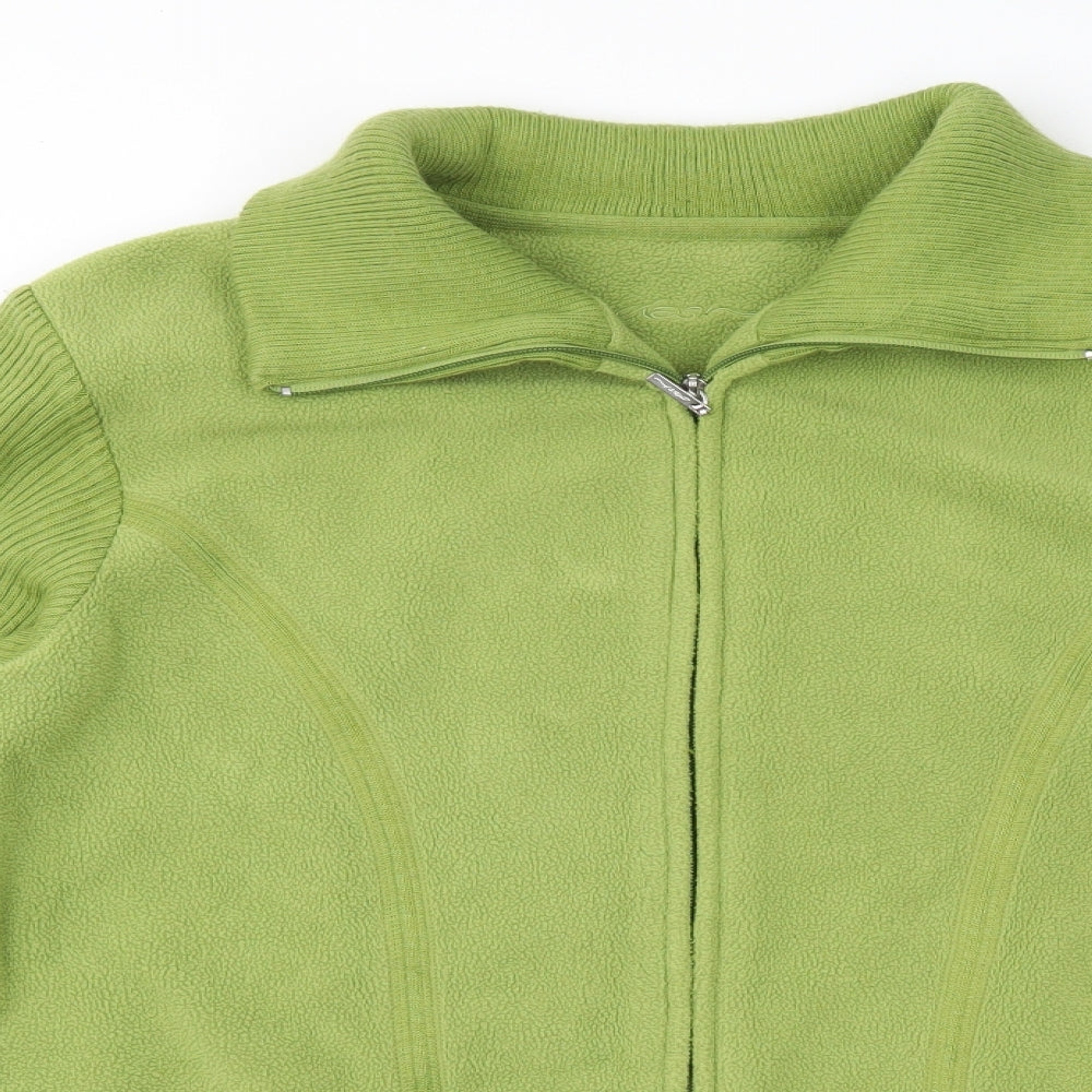 DASH Womens Green  Fleece Jacket  Size 18