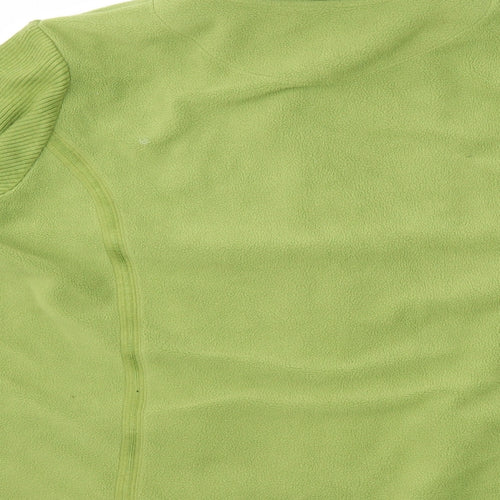 DASH Womens Green  Fleece Jacket  Size 18