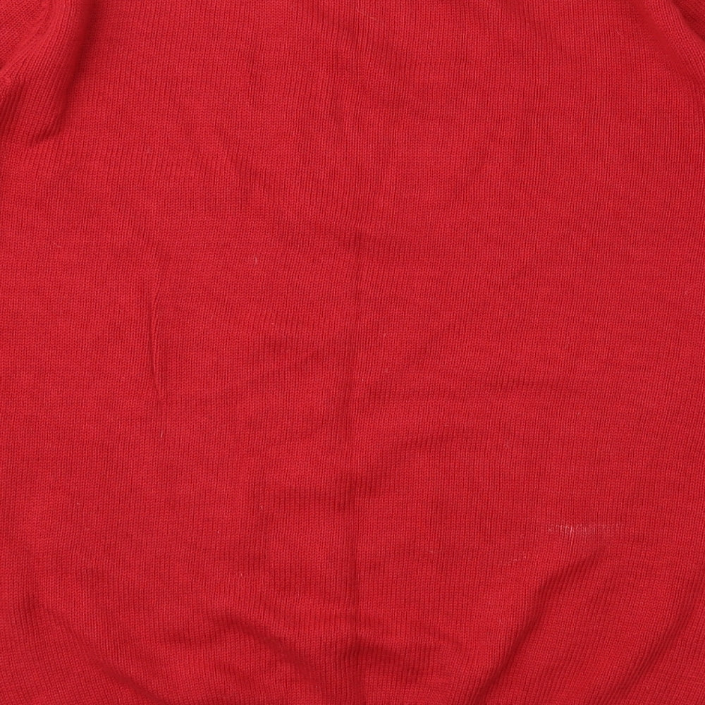 Easy Mens Red   Pullover Jumper Size L