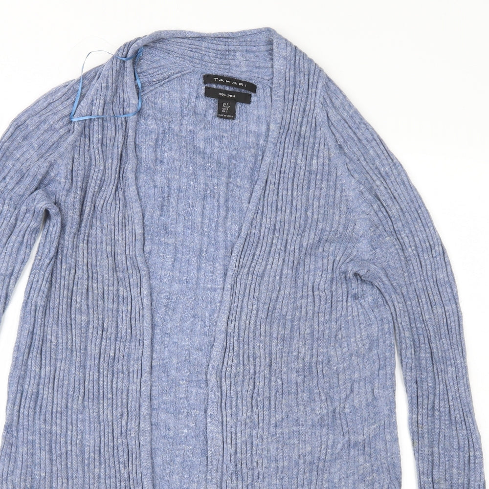 Tahari Womens Blue   Cardigan Jumper Size S