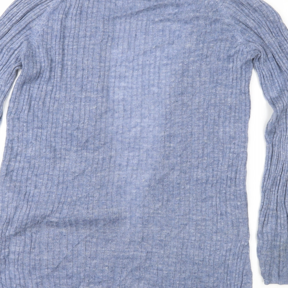 Tahari Womens Blue   Cardigan Jumper Size S
