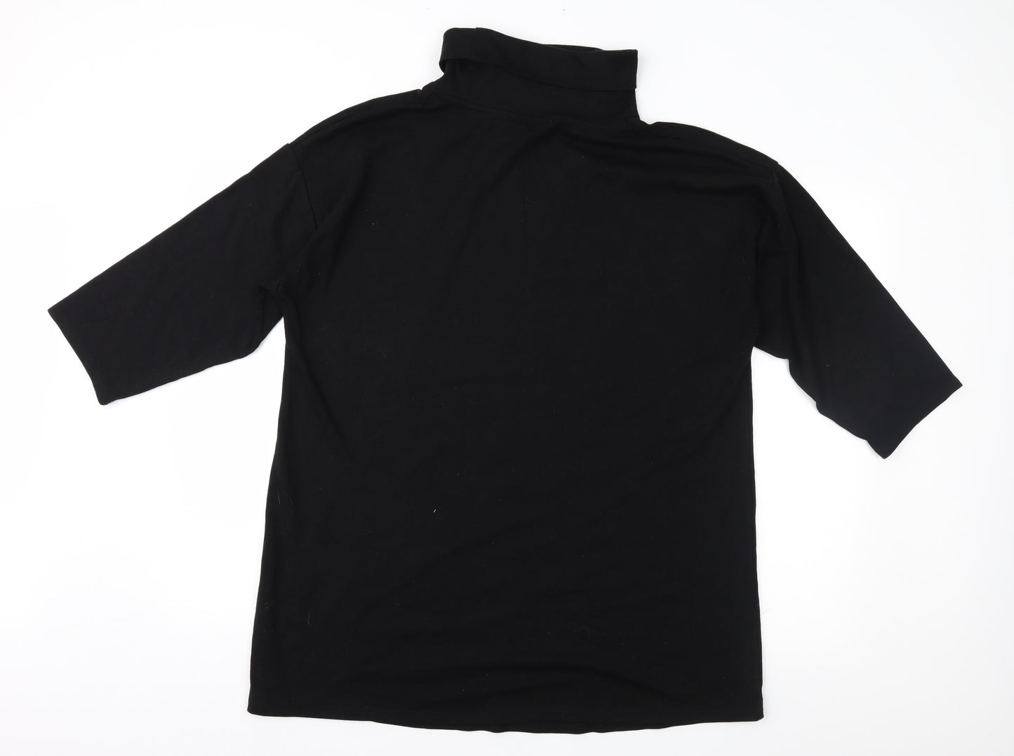 George Womens Black   Basic T-Shirt Size XL