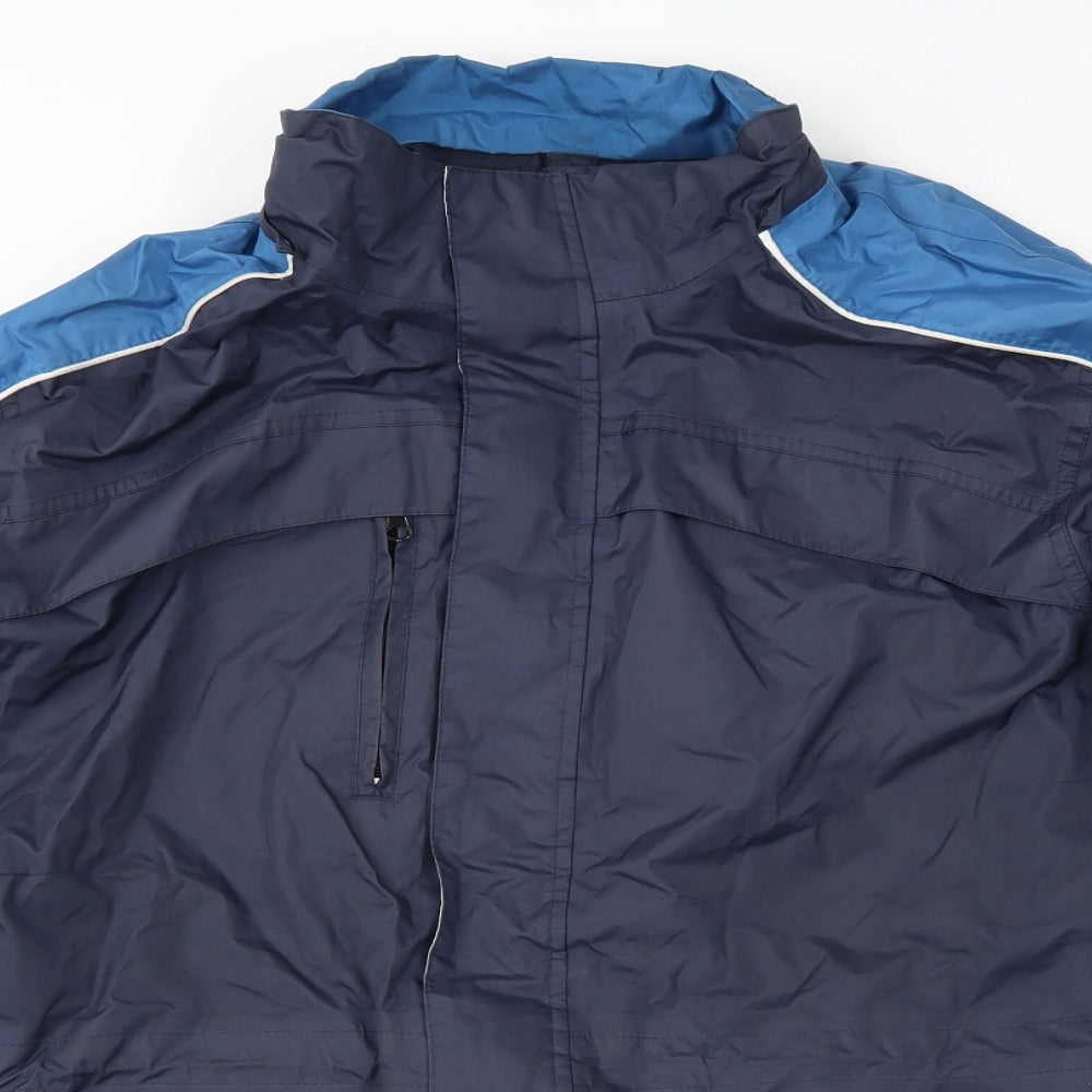 Premier Mens Blue   Anorak Jacket Size L