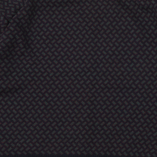 Marks and Spencer Mens Blue Geometric  Pullover Jumper Size M