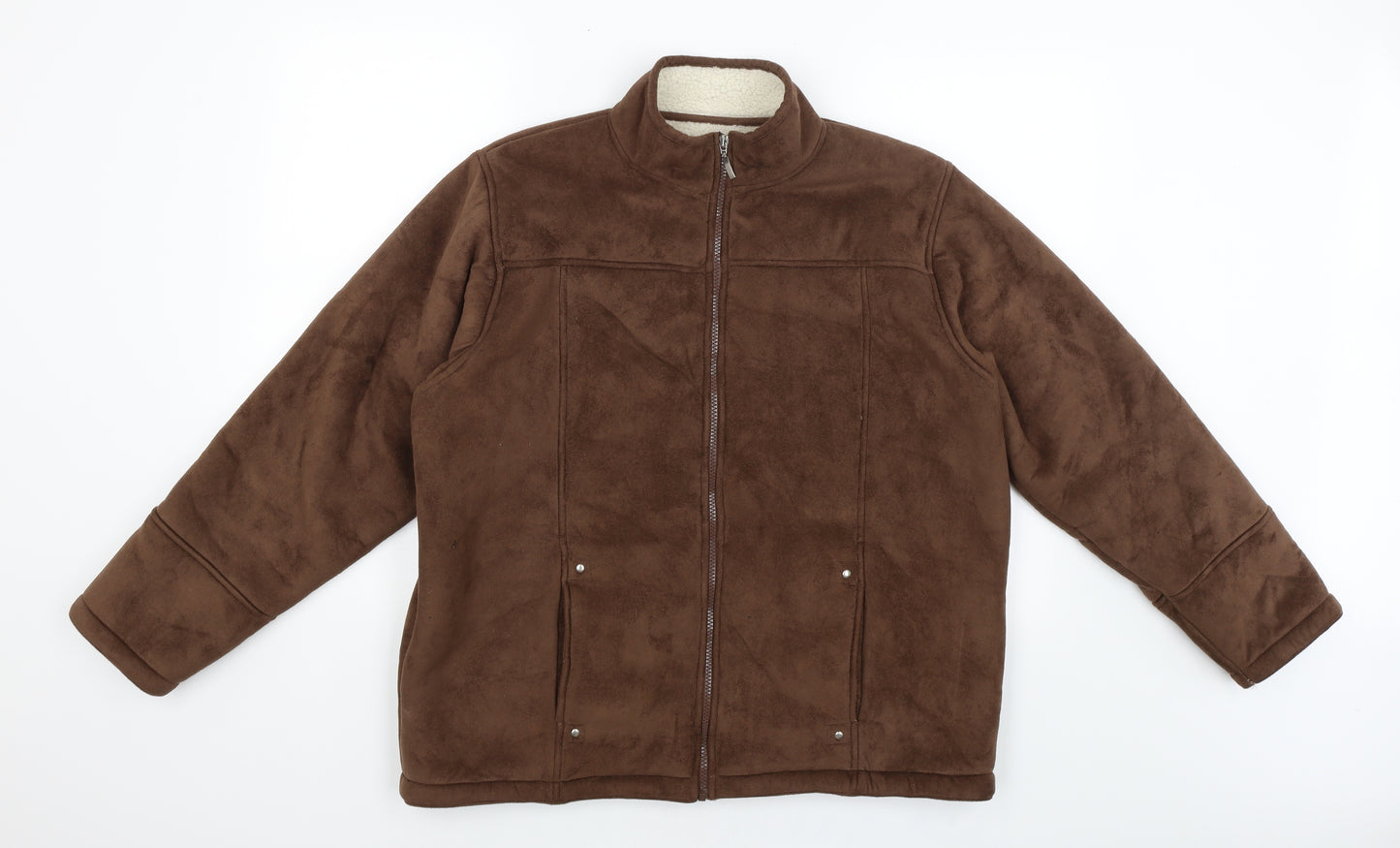 Neutral Territory Mens Brown   Overcoat Coat Size XL