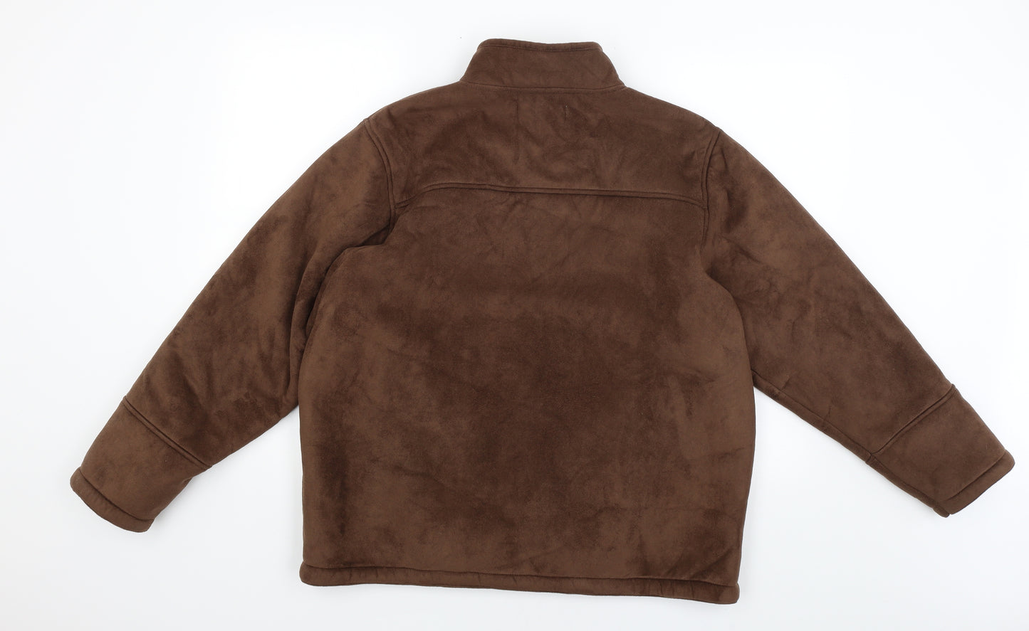 Neutral Territory Mens Brown   Overcoat Coat Size XL