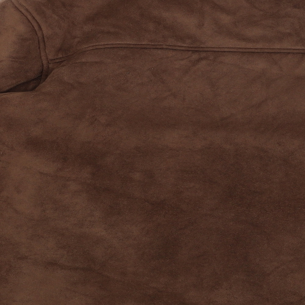 Neutral Territory Mens Brown   Overcoat Coat Size XL