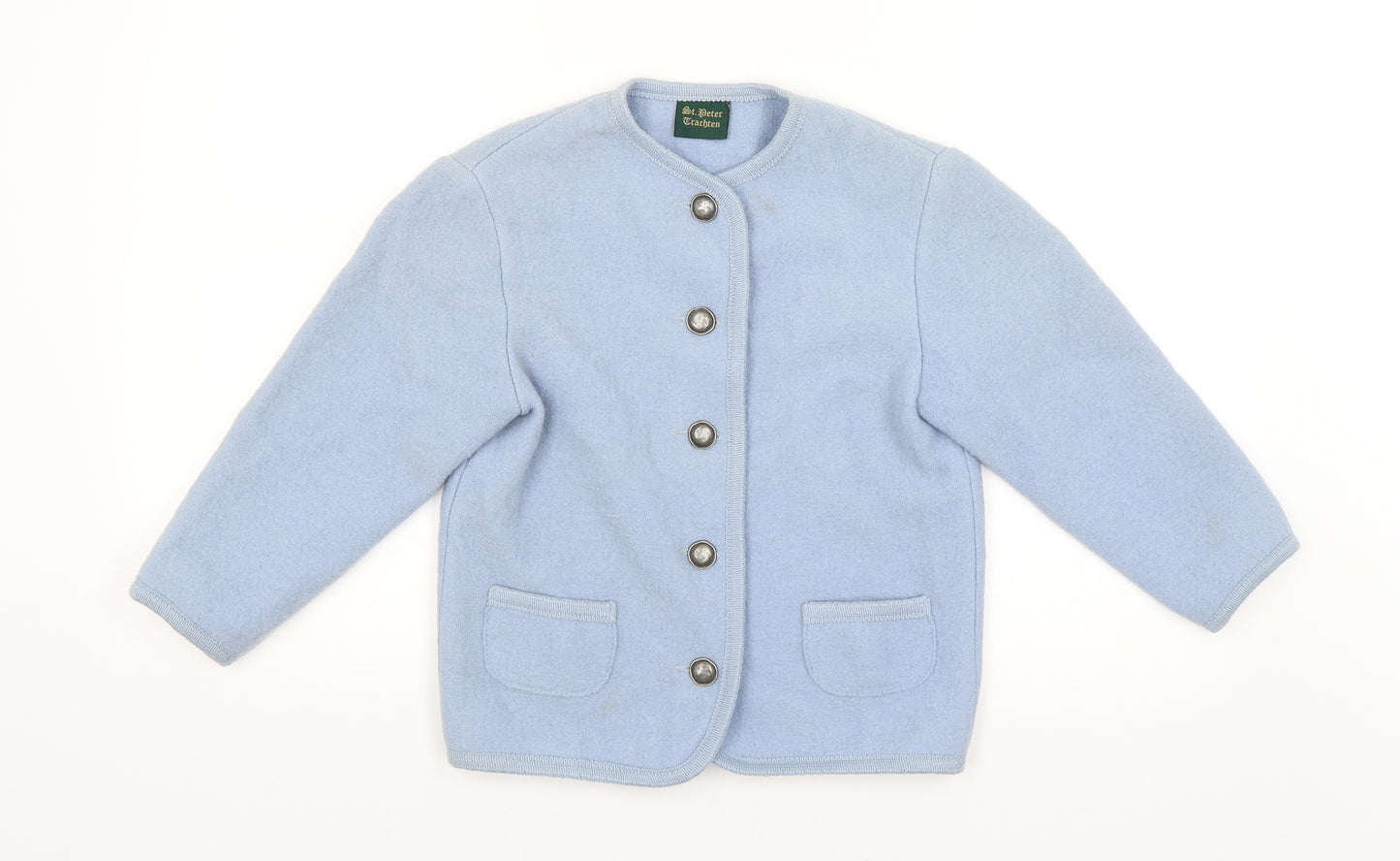 St Peter Trachten Womens Blue   Cardigan Jumper Size 8