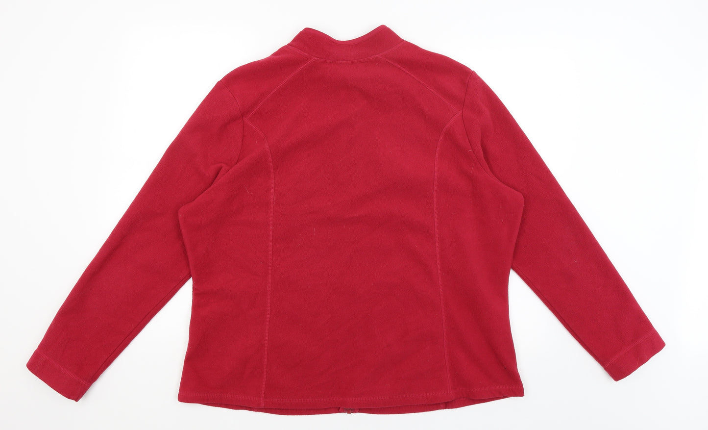 TU Womens Red   Full Zip Jumper Size 22