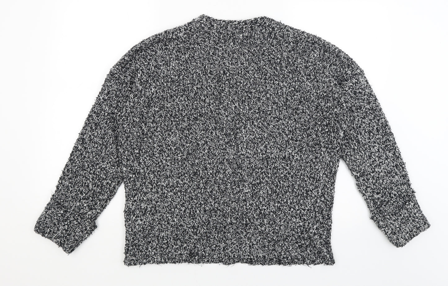 M&S Womens Grey   Cardigan Jumper Size M