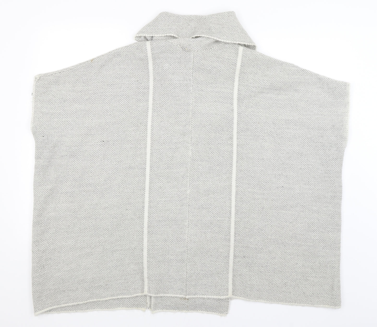 George Womens Grey   Wrap Jumper Size S