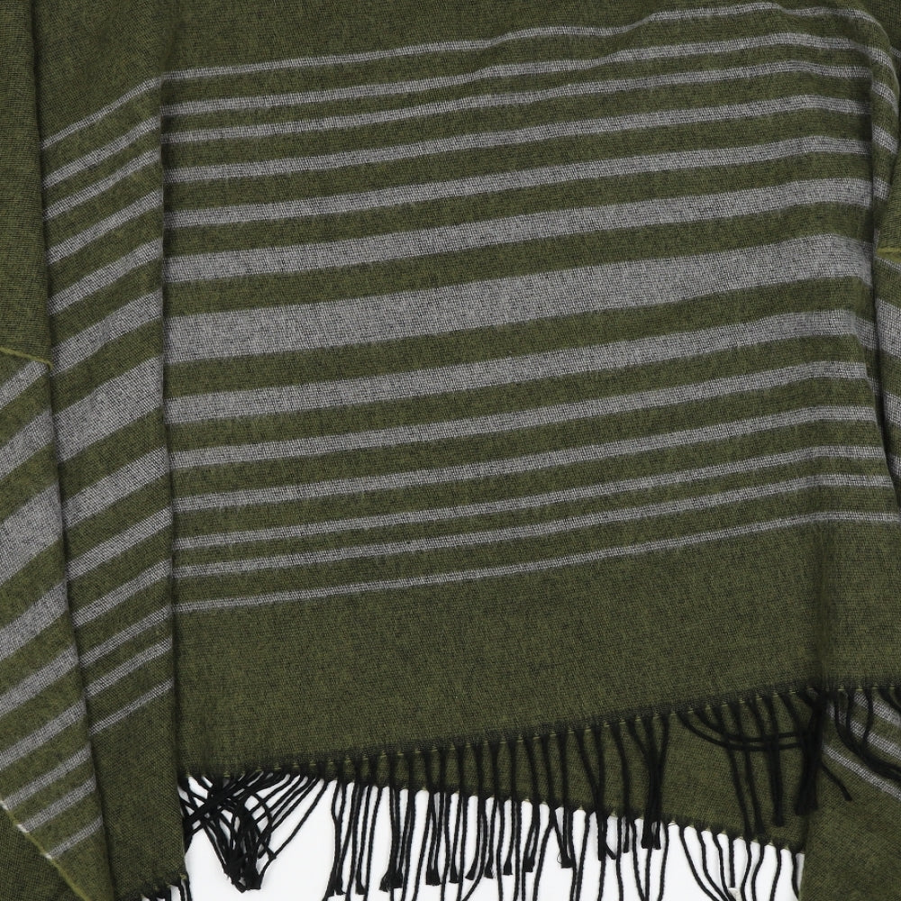 River Island Womens Green Striped  Shrug Jumper One Size