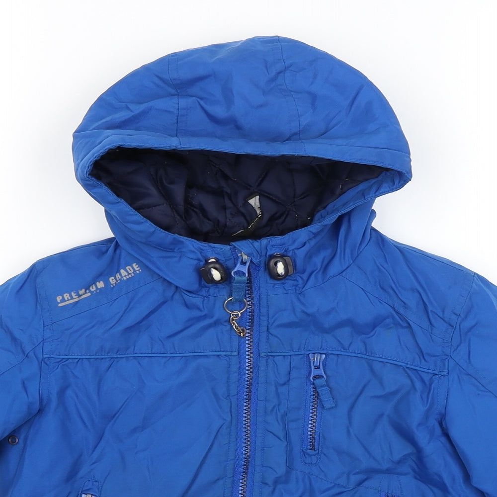 George Boys Blue   Rain Coat Coat Size 4-5 Years