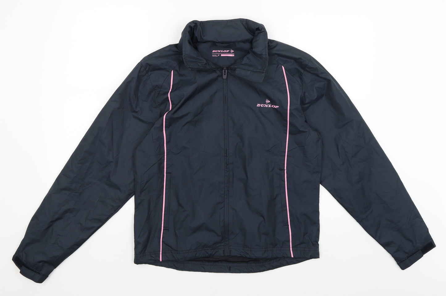 Dunlop Womens Black   Rain Coat Coat Size 12