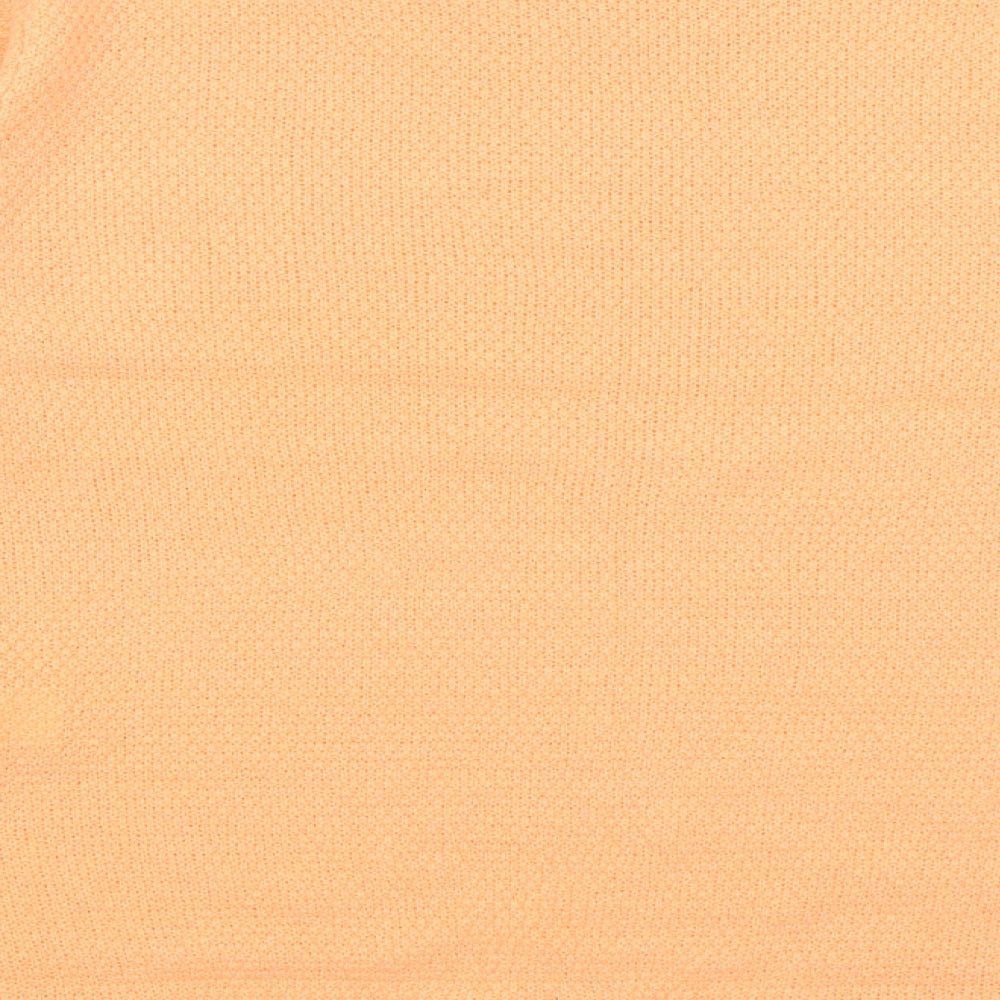 Boohoo Womens Orange   Pullover Jumper Size L