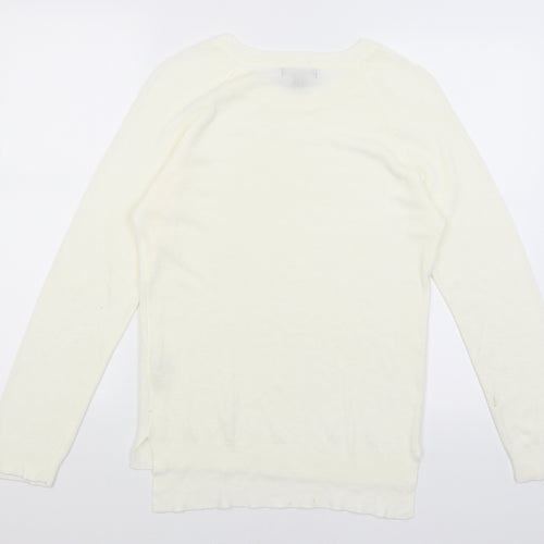 Atmosphere Womens White   Pullover Jumper Size 14