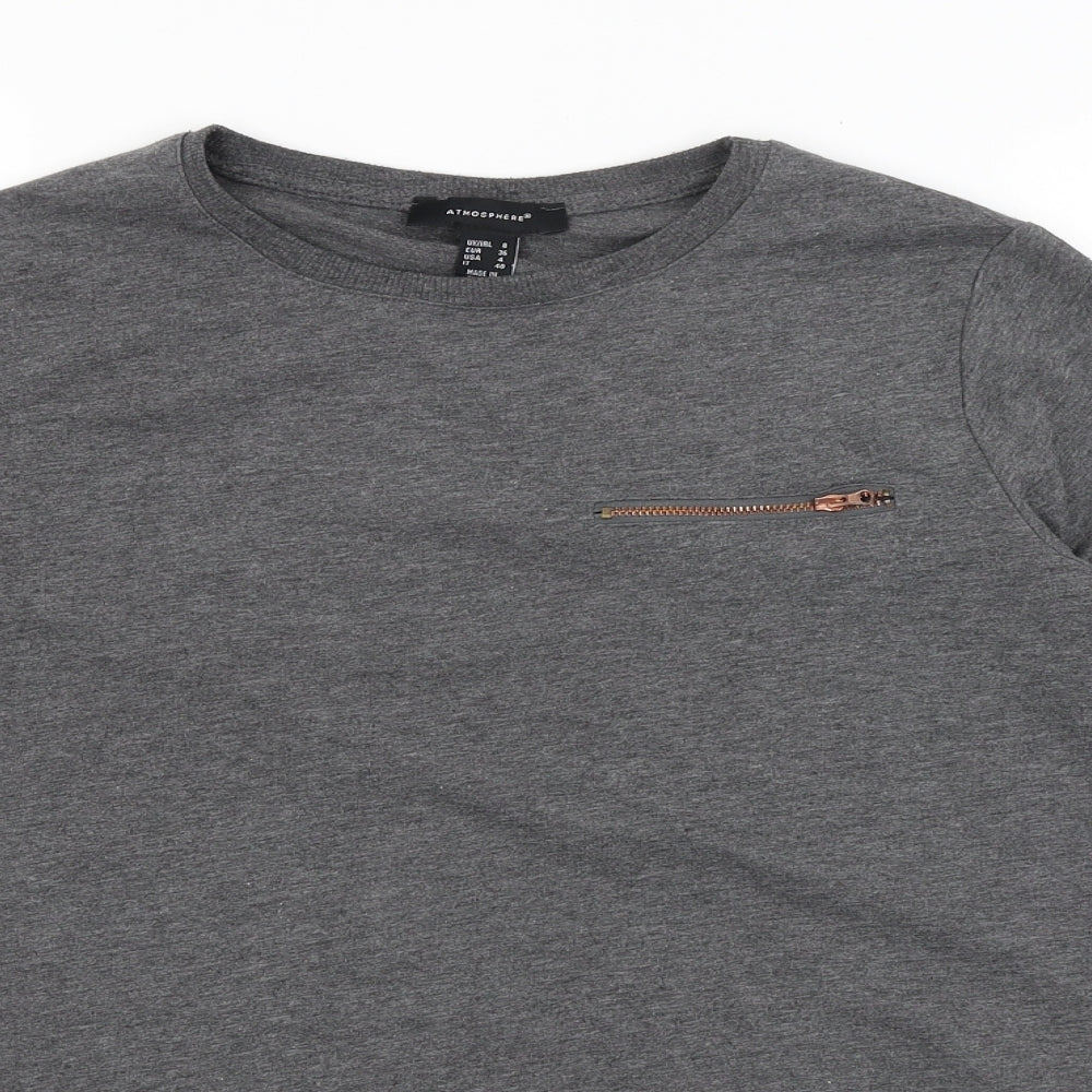 Atmosphere Womens Grey   Pullover Jumper Size 8