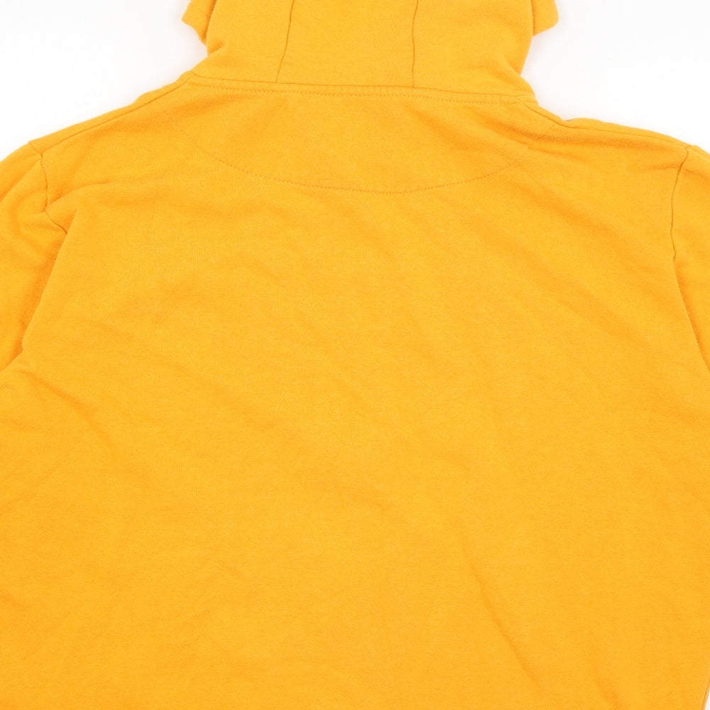 Cedar Wood State Mens Yellow   Full Zip Hoodie Size XL