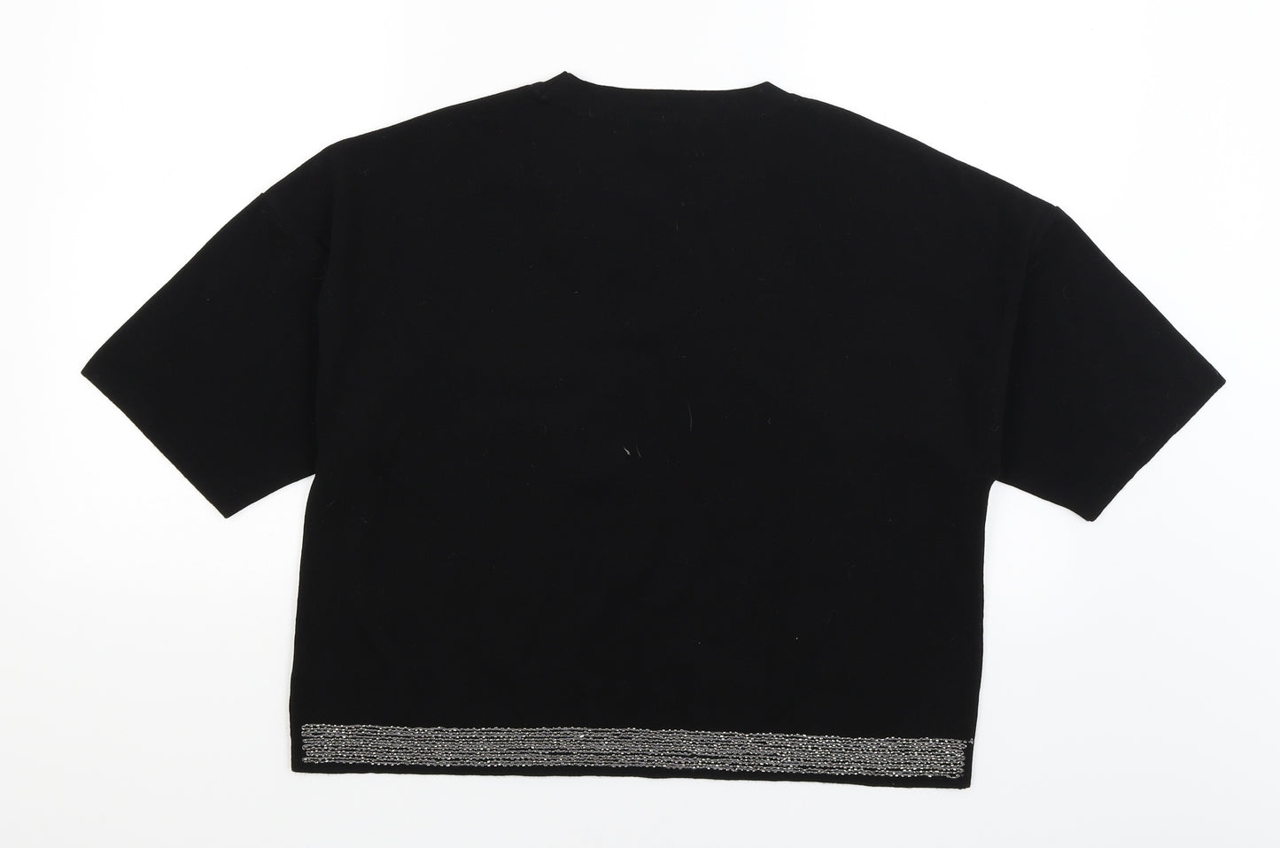 NEXT Womens Black   Basic T-Shirt Size 16