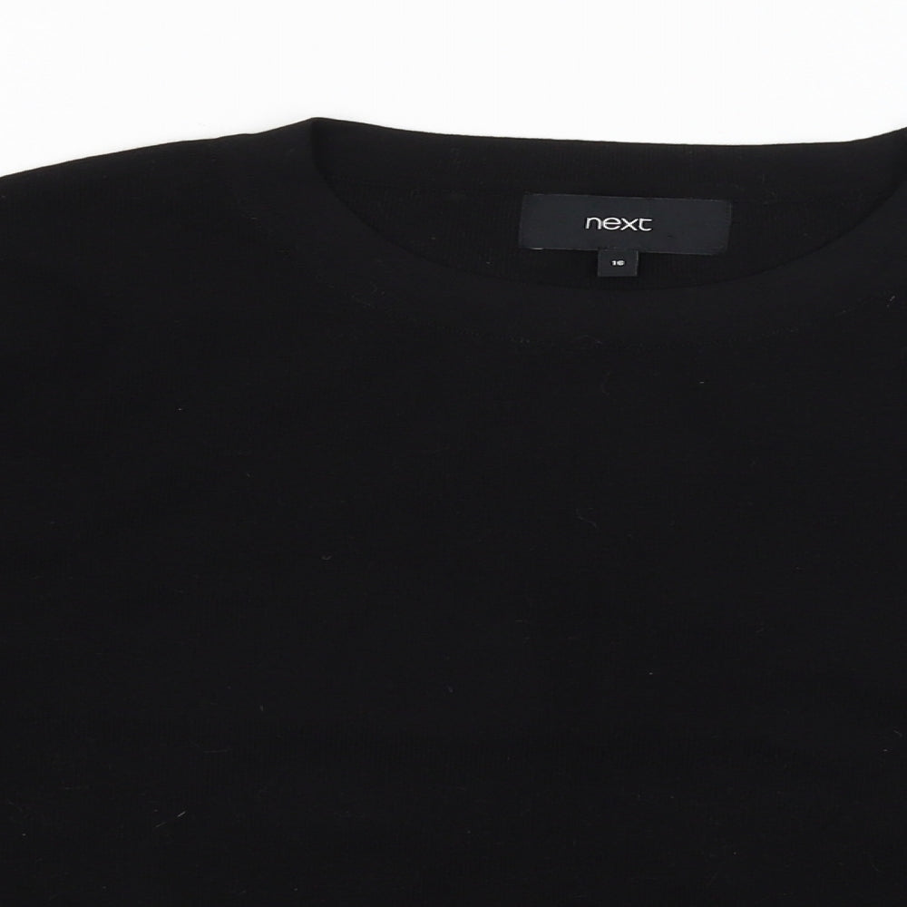 NEXT Womens Black   Basic T-Shirt Size 16