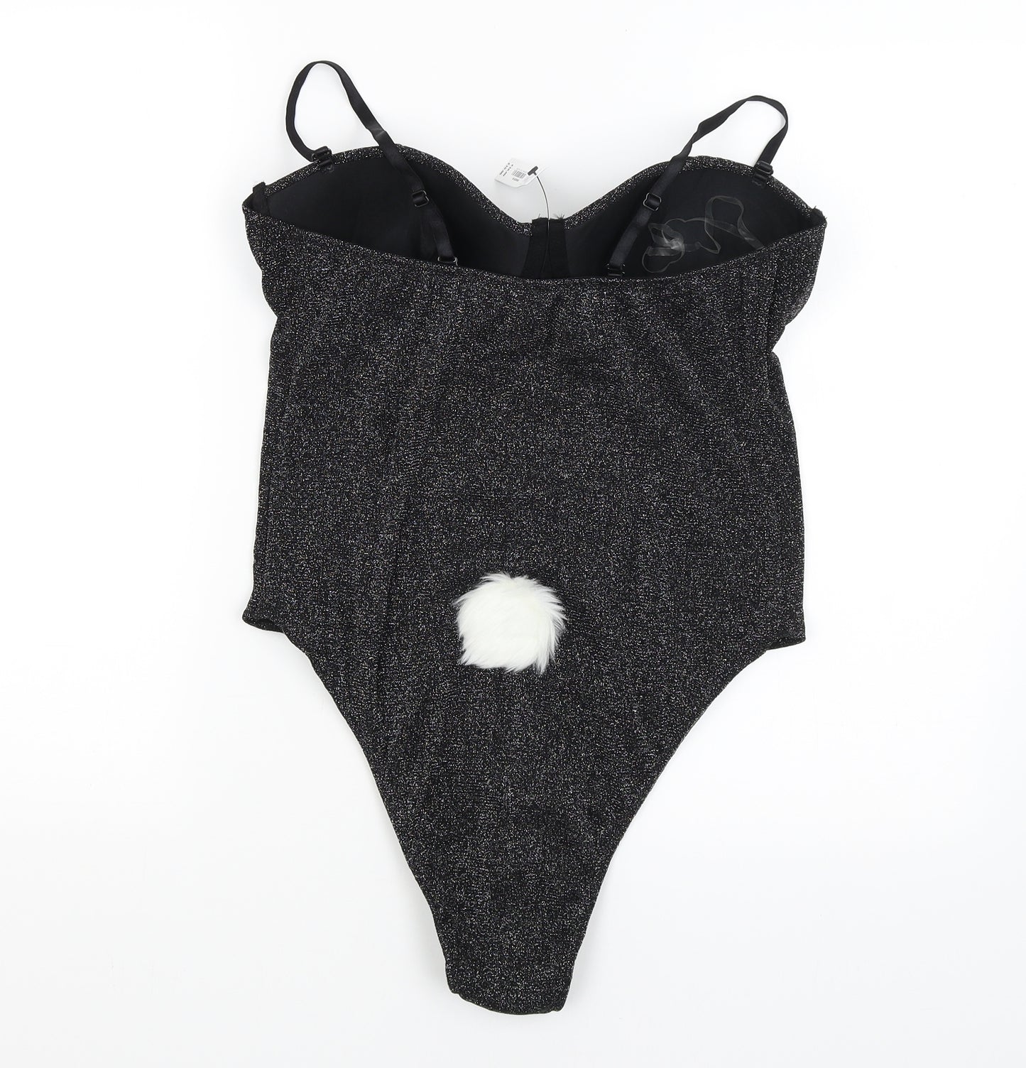Ann Summers Womens Black   Bodysuit One-Piece Size 18