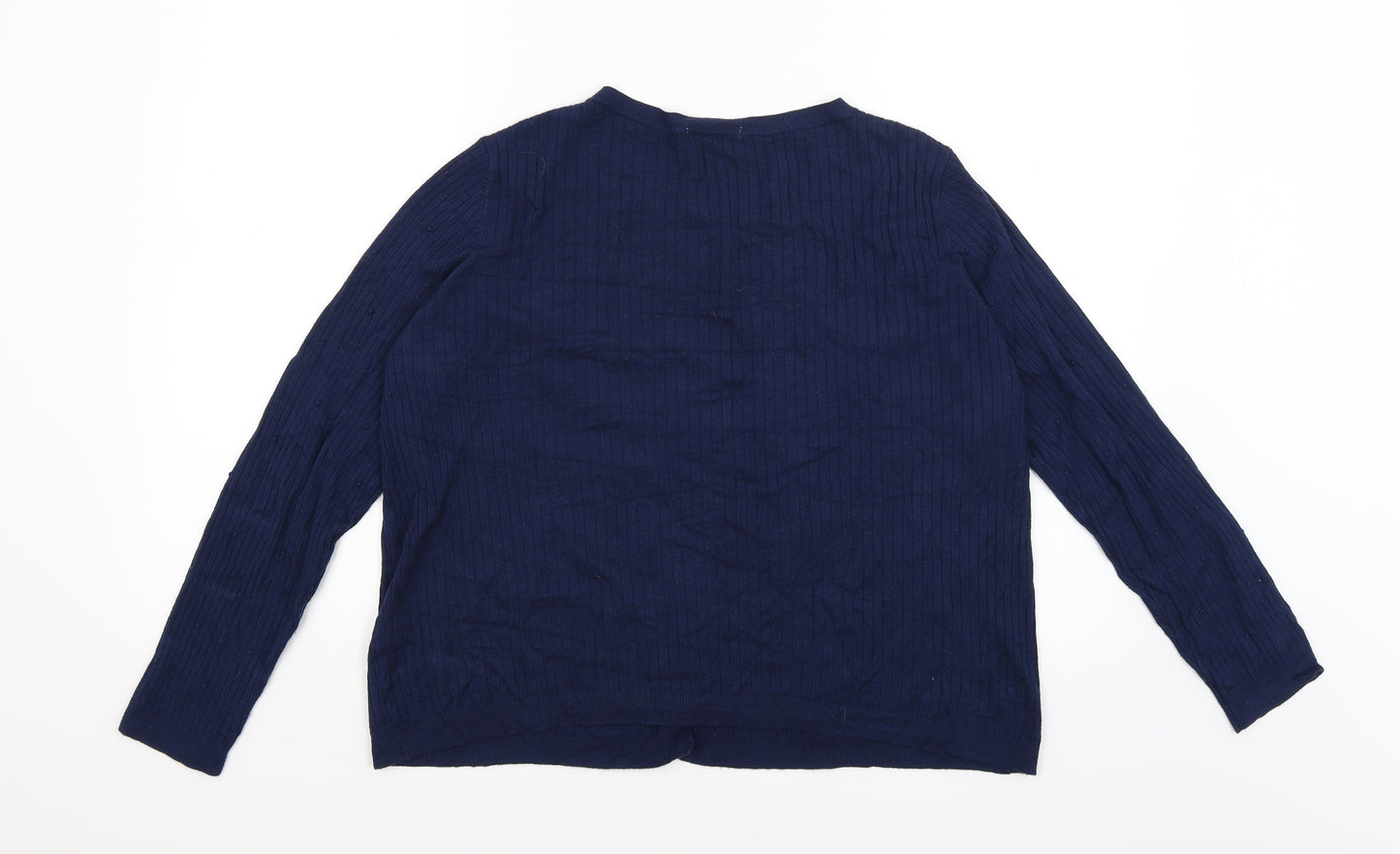 TU Womens Blue   Cardigan Jumper Size 16