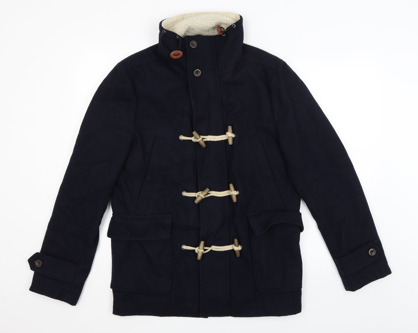 Burton Mens Blue   Military Jacket Jacket Size S