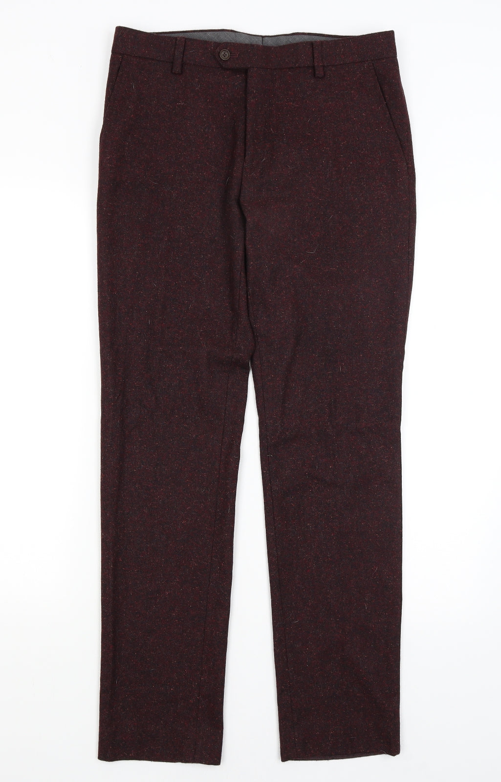 NEXT Mens Red   Trousers  Size 30 in L31 in