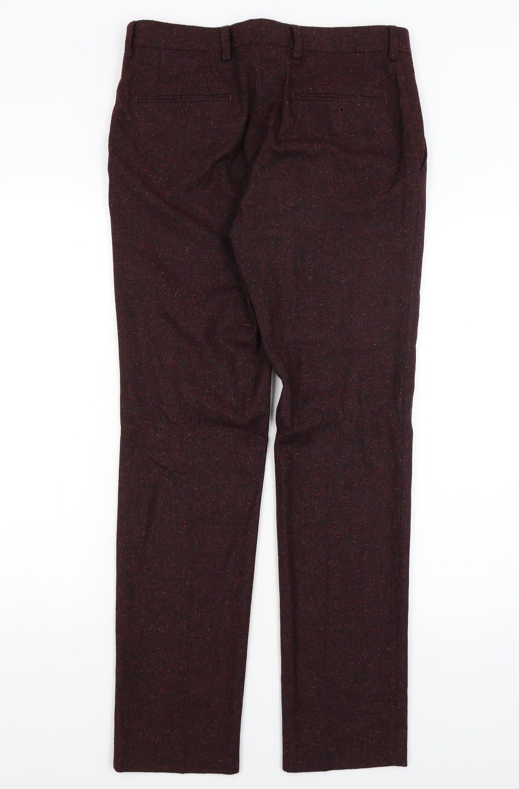 NEXT Mens Red   Trousers  Size 30 in L31 in