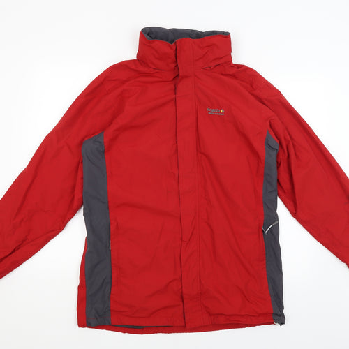 Regatta Mens Red   Rain Coat Coat Size M
