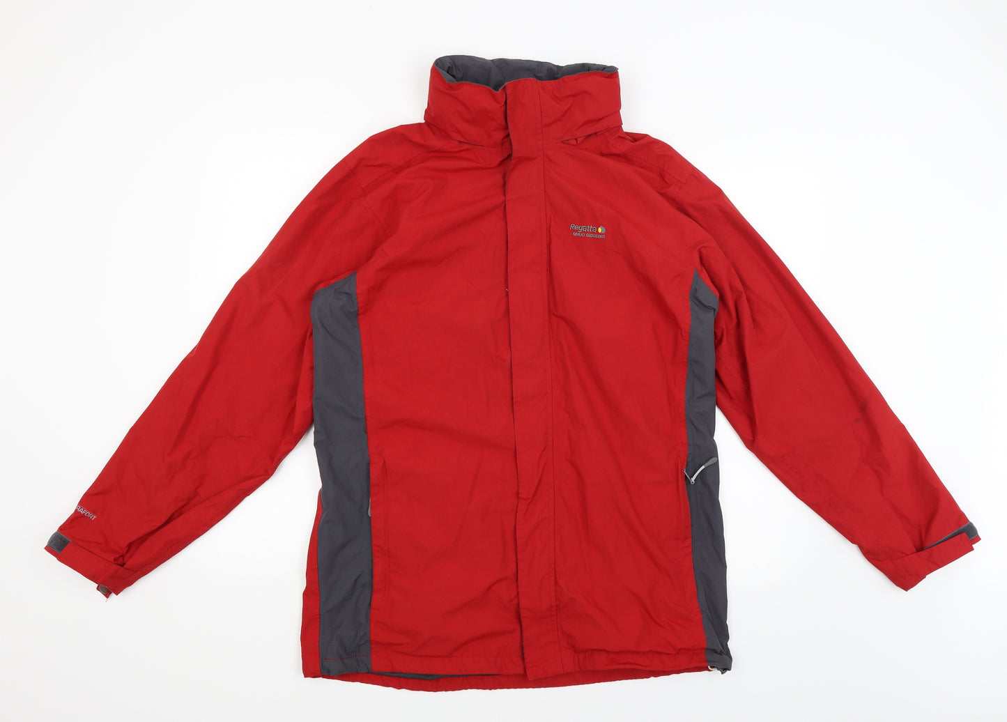 Regatta Mens Red   Rain Coat Coat Size M