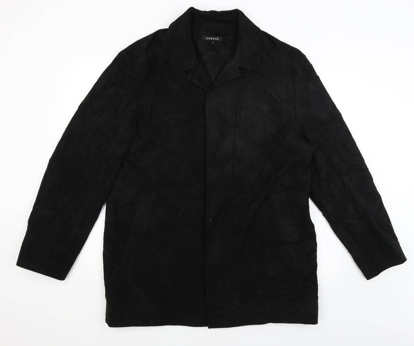 George Mens Black   Jacket  Size L