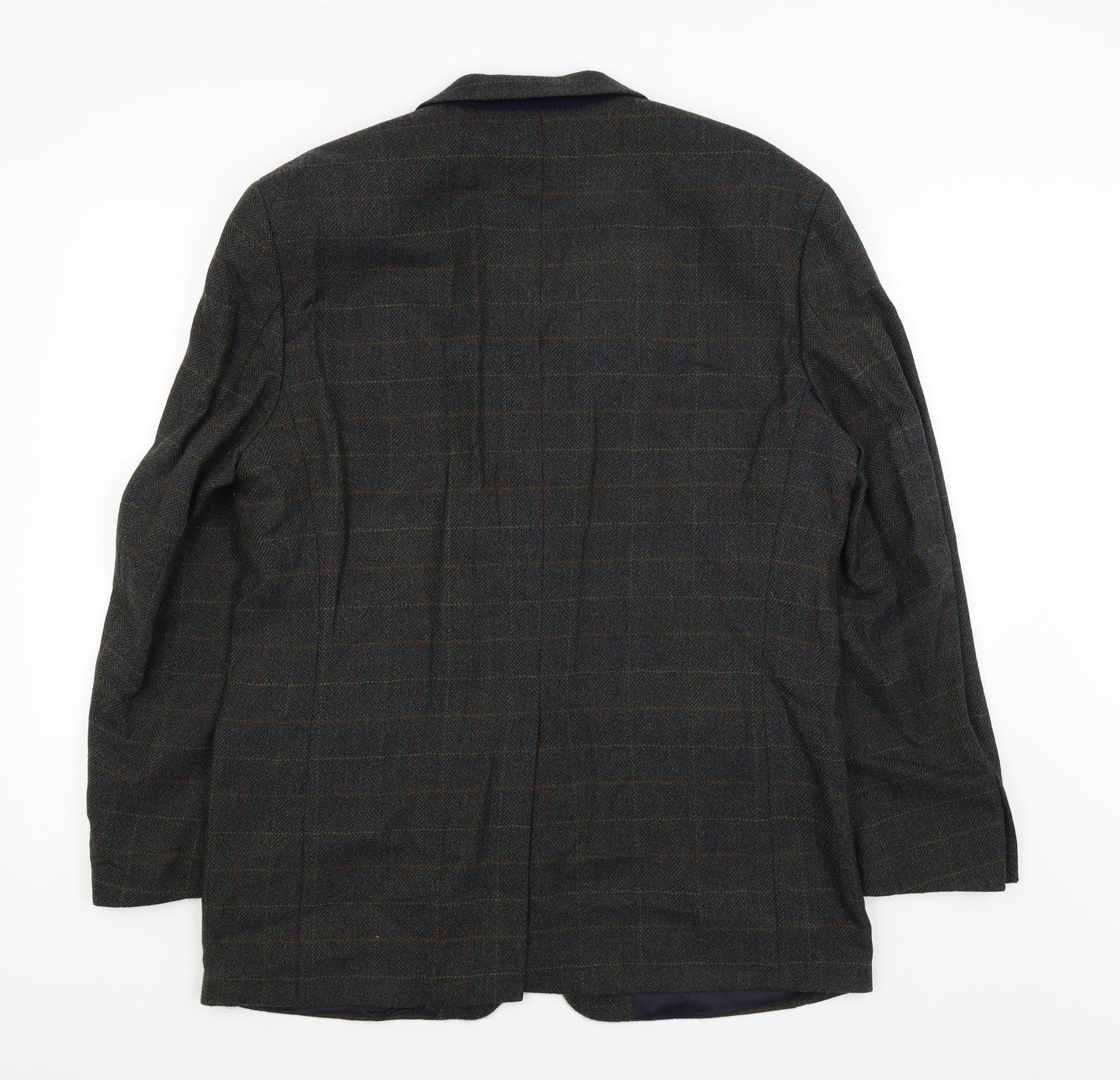 Westbury Mens Green Plaid  Jacket Blazer Size M