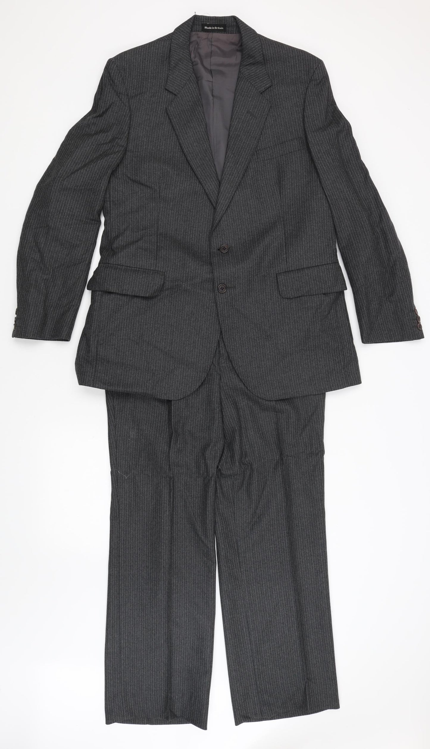 Austin Reed Mens Grey   2 Piece Suit Size M L29 in