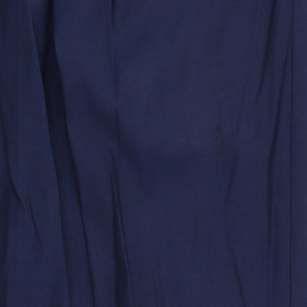 M&S Mens Blue   Dress Pants Trousers Size 30 in L32 in