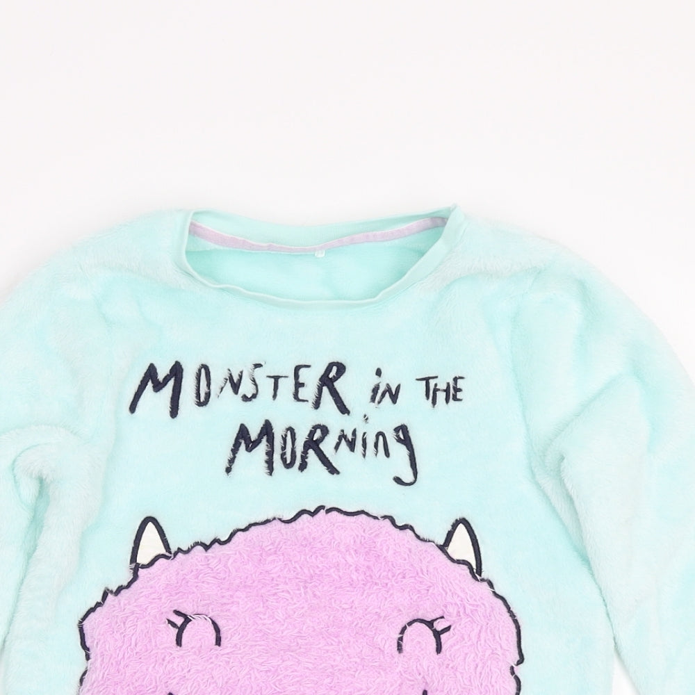 George Girls Blue   Pullover Jumper Size 8-9 Years