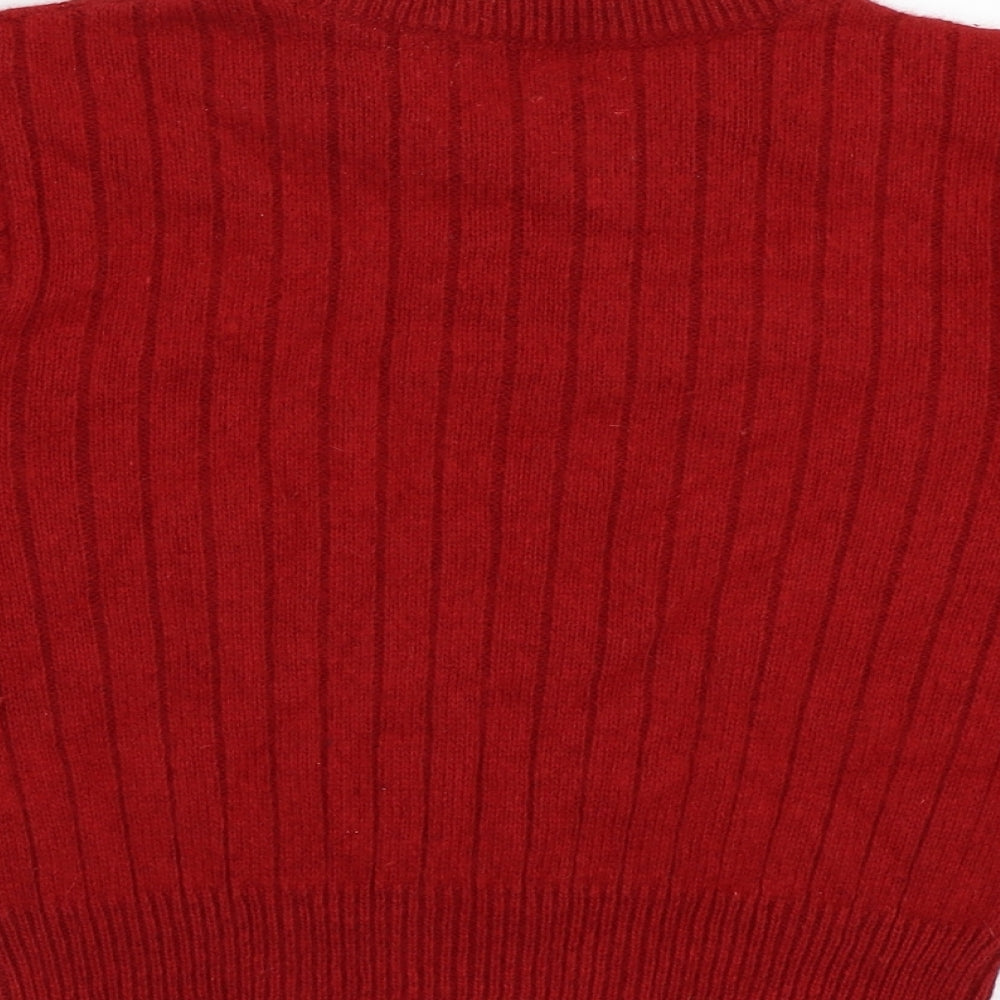 Carolyn Taylor Womens Red   Pullover Jumper Size S