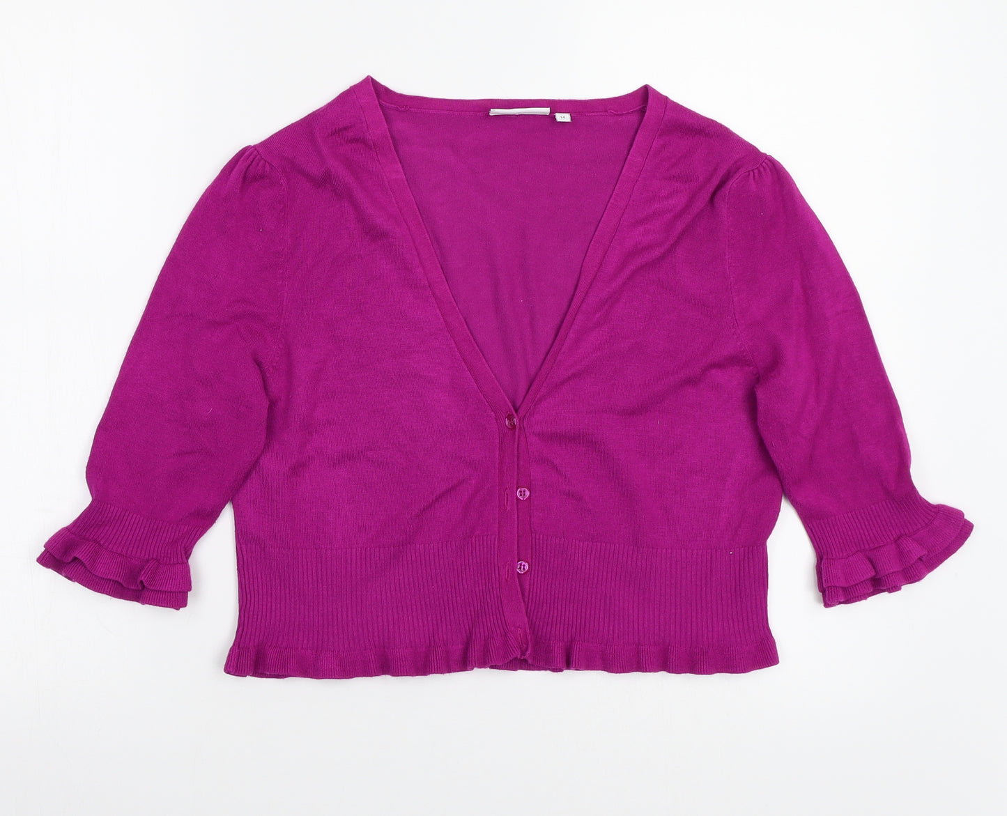 Newlook Womens Purple   Cardigan Jumper Size 14