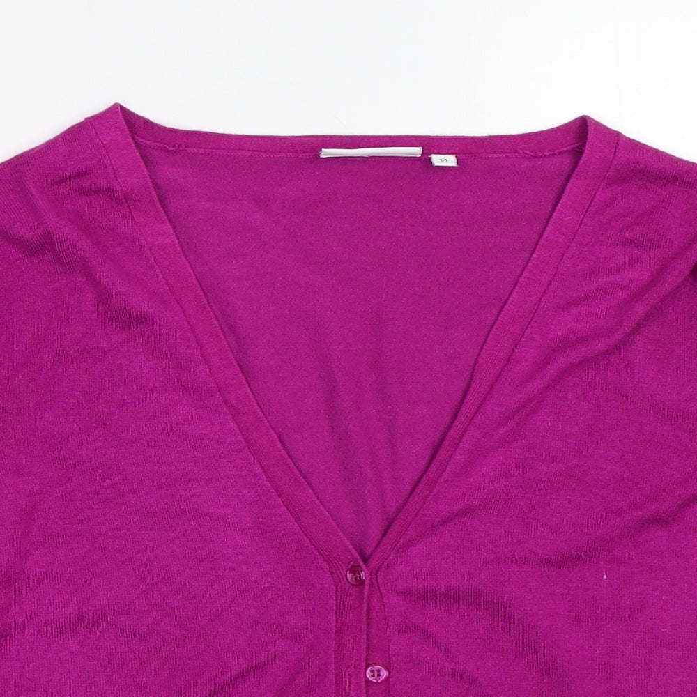 Newlook Womens Purple   Cardigan Jumper Size 14