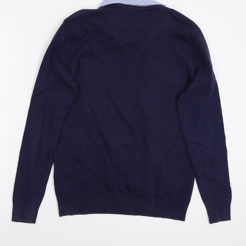 George Mens Blue   Pullover Jumper Size M