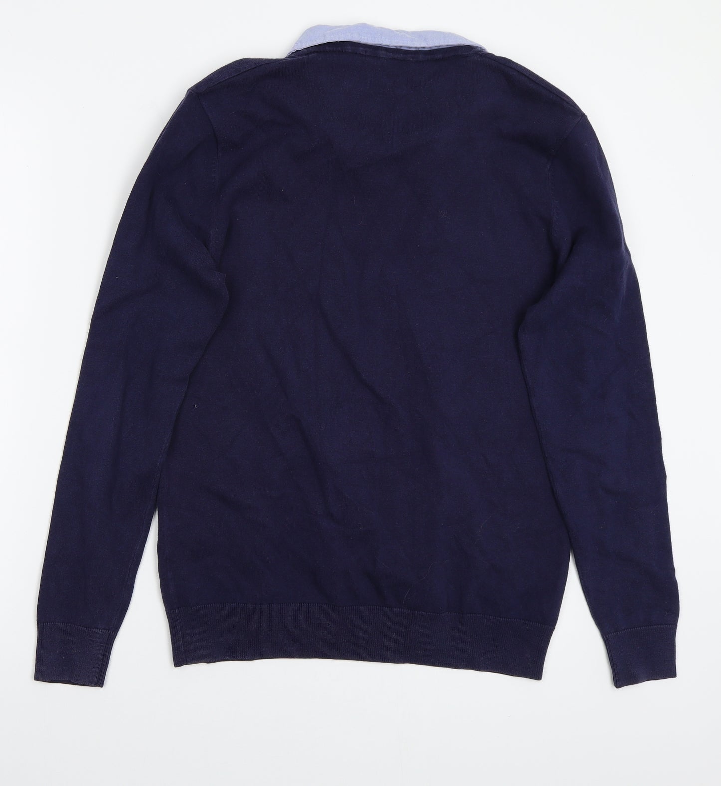 George Mens Blue   Pullover Jumper Size M